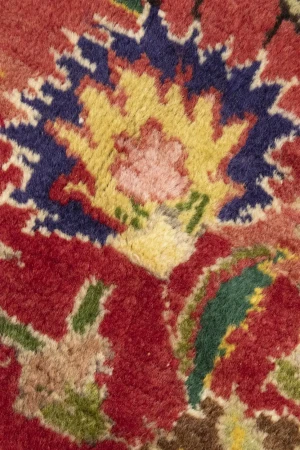 Semi Antique Red Traditional 6'7X10'5 Tabriz Persian Rug