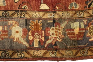Semi Antique Tribal Rusty Red 6'3X10'5 Hamedan Persian Rug