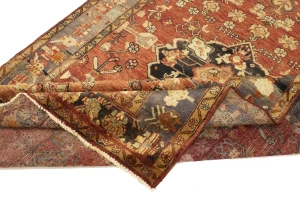 Semi Antique Tribal Rusty Red 6'3X10'5 Hamedan Persian Rug