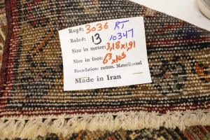 Semi Antique Tribal Rusty Red 6'3X10'5 Hamedan Persian Rug