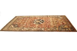 Semi Antique Tribal Rusty Red 6'3X10'5 Hamedan Persian Rug