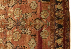 Semi Antique Tribal Rusty Red 6'3X10'5 Hamedan Persian Rug
