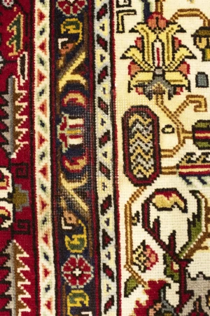 Cream 7X10 Floral Classic Vintage Oriental Persian Rug