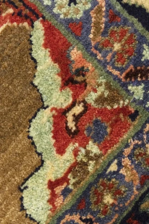 Khaki Tribal 4X7 Vintage Floral Oriental Persian Rug