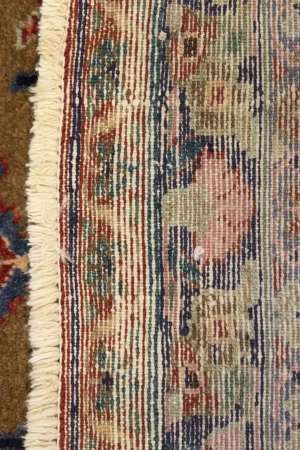 Khaki Tribal 4X7 Vintage Floral Oriental Persian Rug