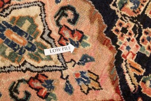 Semi Antique Red Traditional 10X13 Mahal Persian Rug