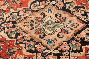 Semi Antique Red Traditional 10X13 Mahal Persian Rug