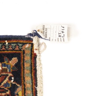 Semi Antique Red Floral 4'6X6'7 Mahal Persian Rug