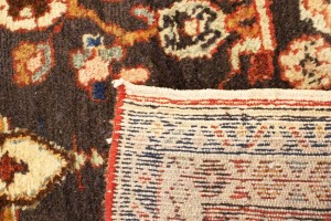Vintage Floral Tribal 3X6 Hamedan Persian Rug