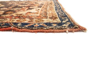 Vintage Floral Tribal 3X6 Hamedan Persian Rug