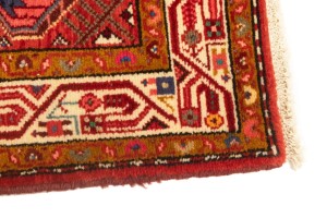 Vintage Purple Tribal 2'9X4'3 Tajabad Persian Rug