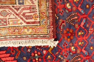 Vintage Purple Tribal 2'9X4'3 Tajabad Persian Rug