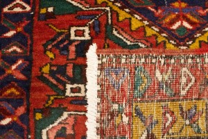 Vintage Red Tribal 4X5 Meshkin Goravan Persian Rug