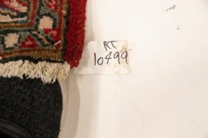 Semi Antique Floral Red 4'9X6'5 Tabriz Persian Rug