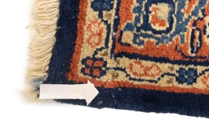Vintage Floral 3'7X13'6 Mahal Persian Runner Rug