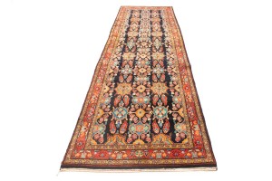 Vintage Floral 4X13 Mahal Persian Runner Rug