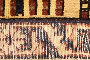 Semi Antique Pictorial Floral 10X12'5 Bakhtiari Persian Rug