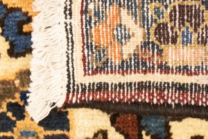Vintage Rusty Red Floral 10'6X13 Bakhtiari Persian Rug