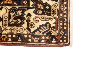 Vintage Brown Floral 10X12 Bakhtiari Persian Rug