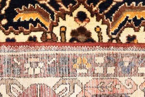 Vintage Brown Floral 10X12 Bakhtiari Persian Rug