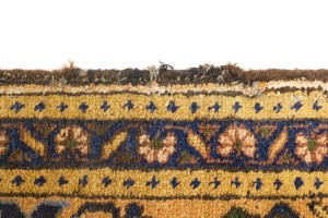 Semi Antique Purple Geometric 7'4X10'5 Ardabil Persian Rug