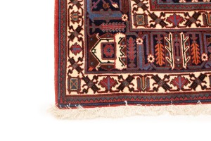 Vintage Red Tribal 8X12 Joshaghan Persian Rug