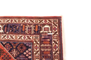Vintage Red Tribal 8X12 Joshaghan Persian Rug