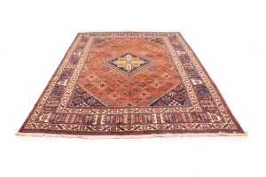Vintage Red Tribal 8X12 Joshaghan Persian Rug