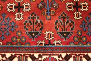 Vintage Red Tribal 8X12 Joshaghan Persian Rug