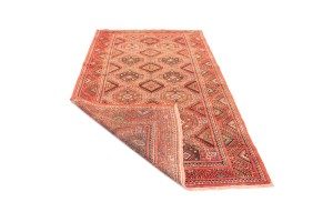 Vintage Red Tribal 5X10 Shiraz Lori Persian Rug