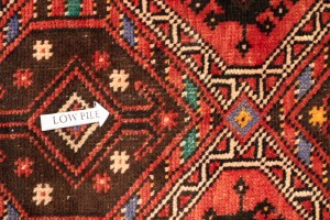 Vintage Red Tribal 5X10 Shiraz Lori Persian Rug