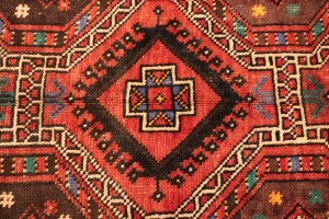 Vintage Red Tribal 5X10 Shiraz Lori Persian Rug