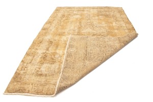 Antique Muted Distressed 7X11 Tabriz Persian Rug