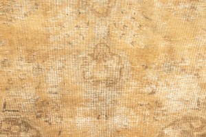 Antique Muted Distressed 7X11 Tabriz Persian Rug