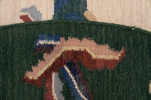 Floral Dhurrie 7X7 Chinese Oriental Round Rug