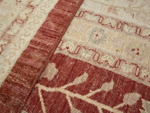 Red Floral 13X17 Oushak Peshawar Oriental Rug