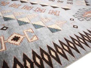 Gray Geometric Tribal 10X14 Afghan Oriental Rug