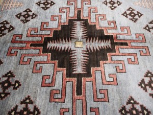 Gray Geometric Tribal 10X14 Afghan Oriental Rug