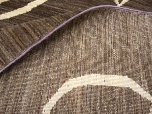 Brown Pictorial 4'9X6'4 Afghan Gabbeh Oriental Rug