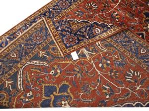 Rusty Red Floral Tribal 7X10 Afghan Herati Oriental Rug