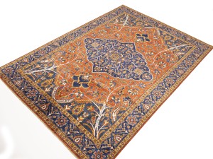Rusty Red Floral Tribal 7X10 Afghan Herati Oriental Rug