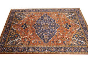 Rusty Red Floral Tribal 7X10 Afghan Herati Oriental Rug