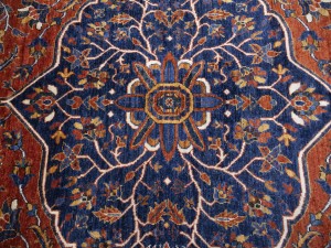 Rusty Red Floral Tribal 7X10 Afghan Herati Oriental Rug