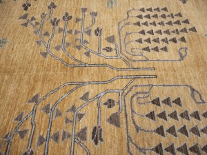 Cream Gold Tribal 8X10 Afghan Herati Oriental Rug
