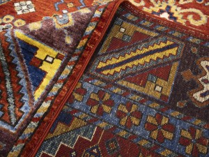 Rusty Red Geometric Tribal 6X9 Afghan Herati Oriental Rug