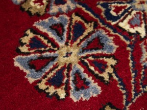 Red Floral Traditional 11X16 Indo-Sarouk Oriental Rug