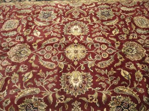 Red Floral Classic 9X12 Agra Jaipur Oriental Rug
