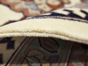 Dark Navy Floral Classic 9X12 Heriz Serapi Pakistan Rug