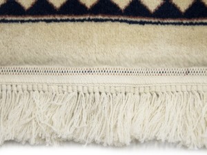 Dark Navy Floral Classic 9X12 Heriz Serapi Pakistan Rug