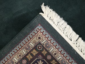 Green Floral Tribal 9X12 Indo-Bidjar Oriental Rug